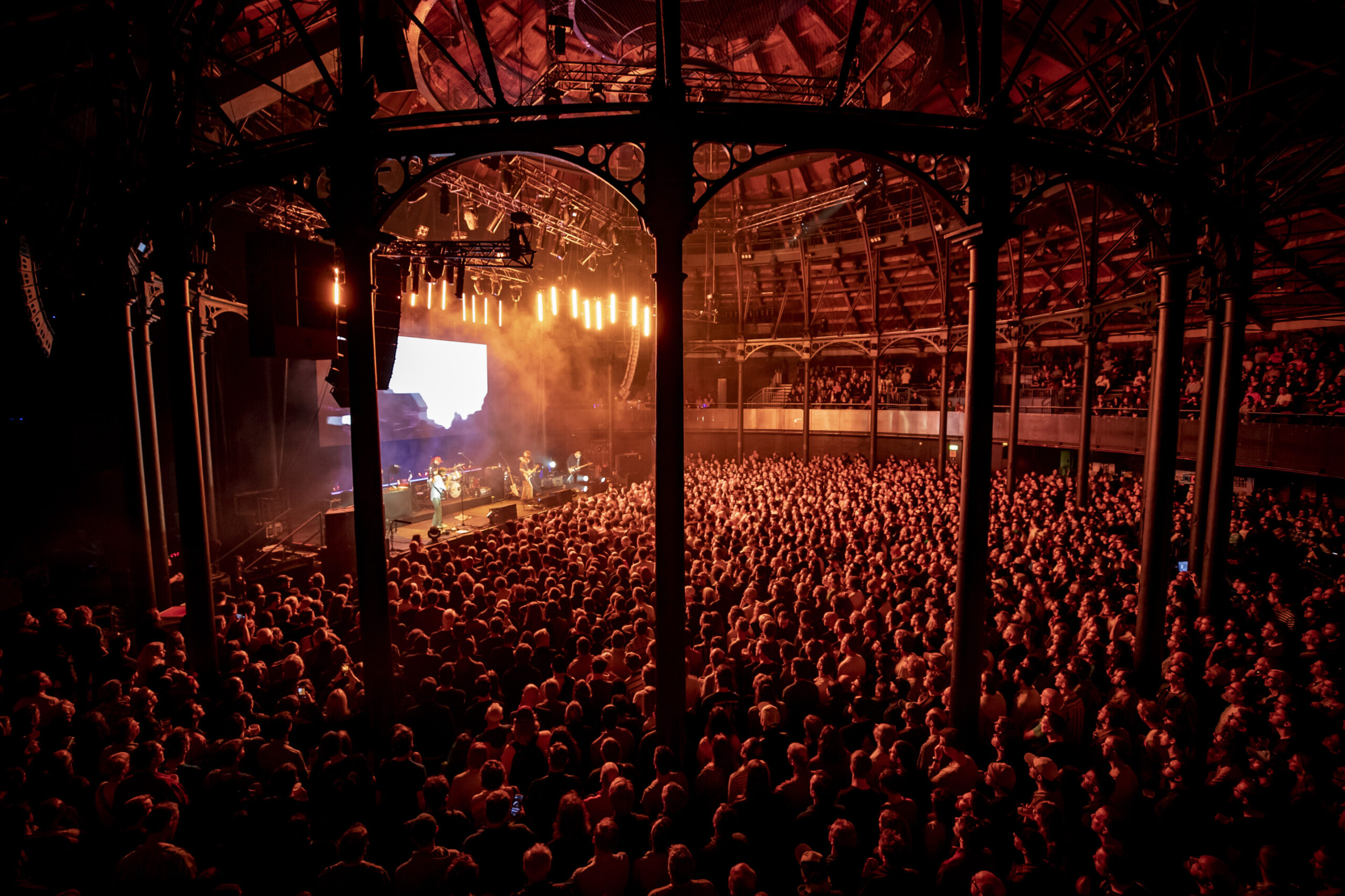 Roundhouse gig view of main stage